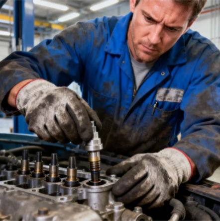 Nalika Injektor Bahan Bakar Truk Perlu Diganti?